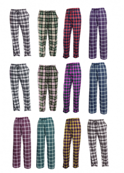 Buy 12pcs Universal Unisex Pajamas Assorted Colors And Design